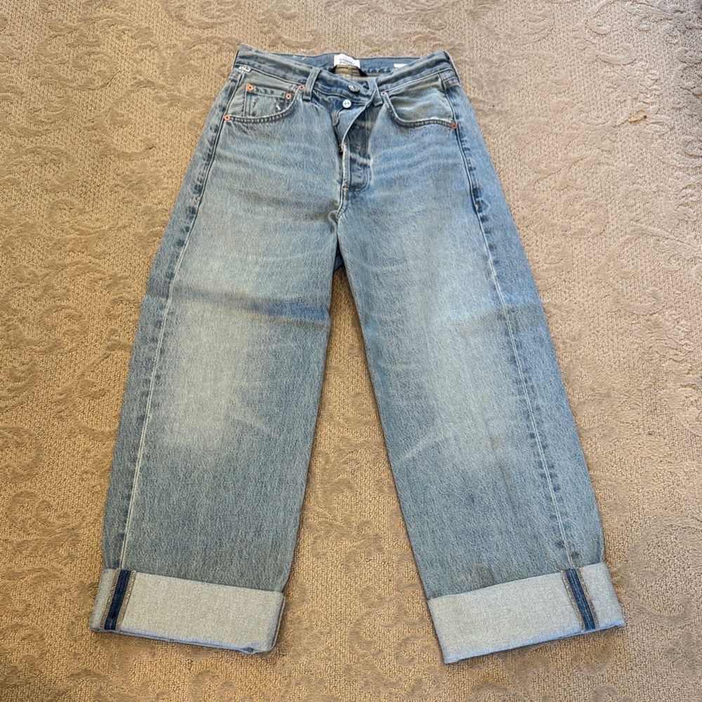 Citizens Of Humanity Blue Boyfriend Jeans